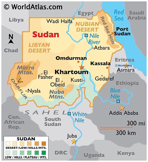 cities in north sudan